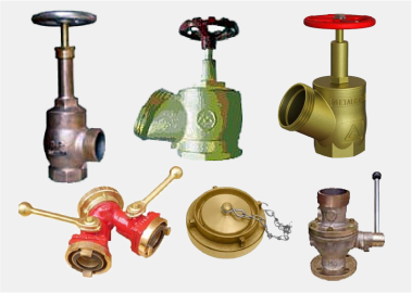 Válvulas Globo e Registros para Sistemas de Hidrantes